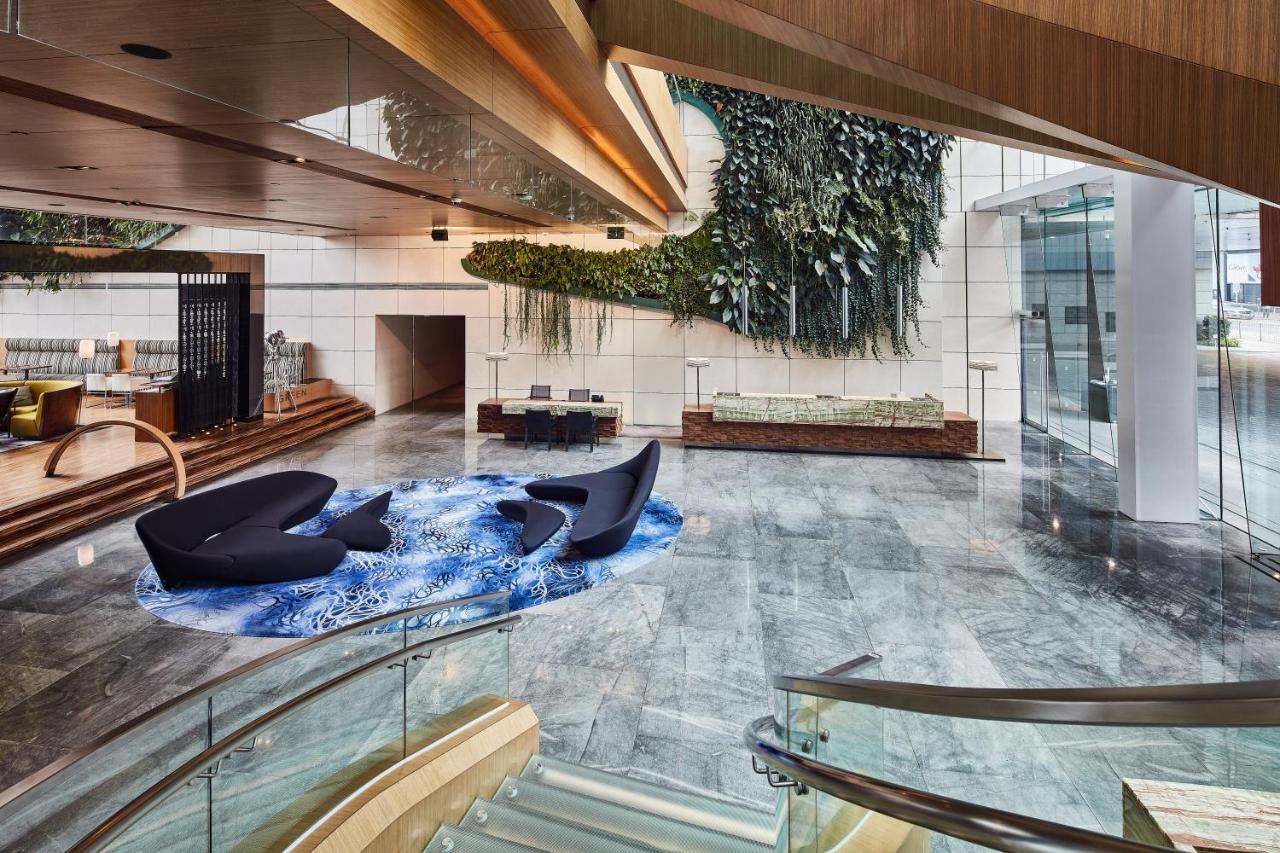 Hotel Icon Χονγκ Κονγκ Εξωτερικό φωτογραφία The lobby of the hotel