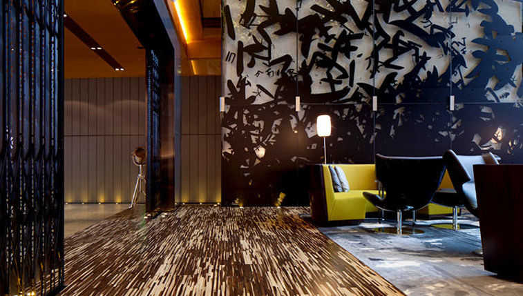 Hotel Icon Χονγκ Κονγκ Εσωτερικό φωτογραφία The lobby of the hotel
